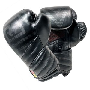 Gants De Boxe Ultimate Cuir Noir V6 RD BOXING